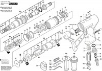 Bosch 0 607 452 407 550 WATT-SERIE Pn-Screwdriver - Ind. Spare Parts